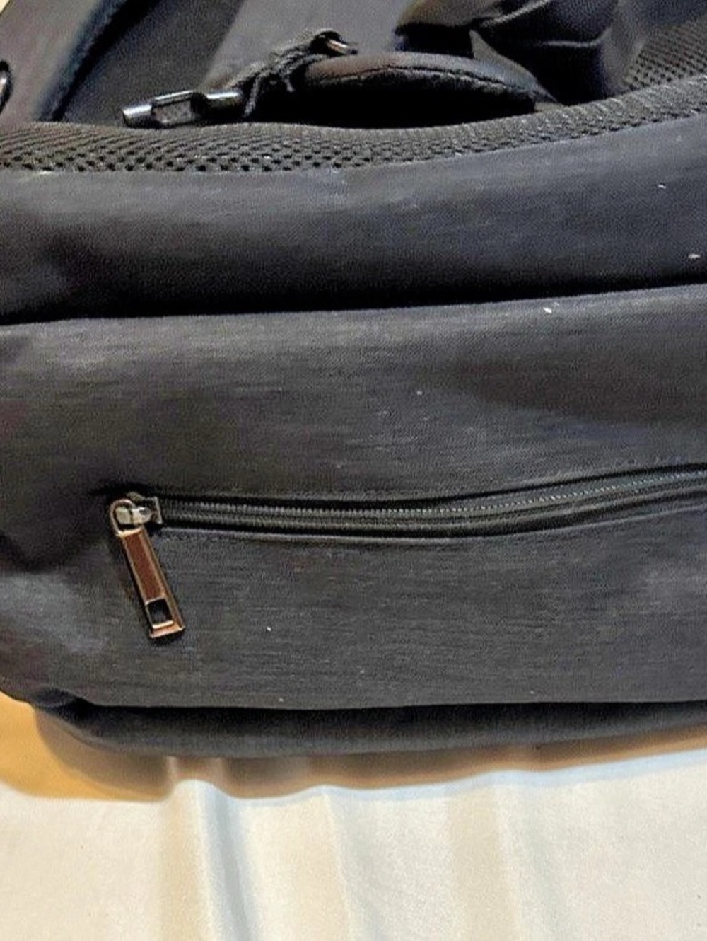 Black Laptop Backpack - Picture 9 of 10